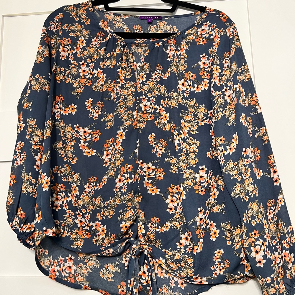 Tie in the front blouse from Stitch Fix